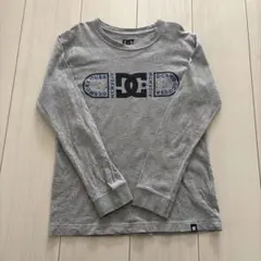 DC 長袖カットソー グレー 140