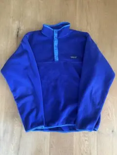 80s Patagonia シンチラ スナップT L ブルー 三角タグ