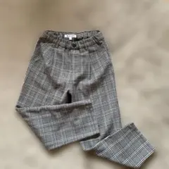 GLOBAL WORK チェック柄 ロングパンツ L