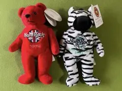 ハードロックカフェ　東京　上野駅ベアBear 2体セット ハードロックカフェ 東京 上野駅ベアBear 2体セット