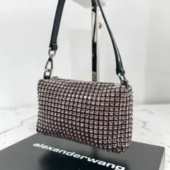 Alexander Wang Heiress ラインストーン ポーチ ピンク