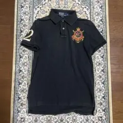 RalphLauren ナンバリング　ポロシャツ　ブラック　チーフキーフ