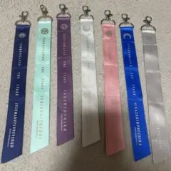 舞台 刀剣乱舞 三日月宗近 リボンチャーム キーホルダー