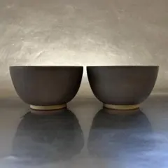 【2客】茶器 汲み出し 湯呑 陶器 作家物
