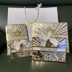 CHRISTIAN DIOR ラッピングセット 4枚