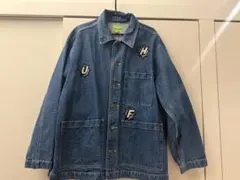 HUF デニムジャケット パッチ付き