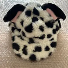 ディズニー　ファンキャップ　キャップ　帽子　ファー　101匹わんちゃん