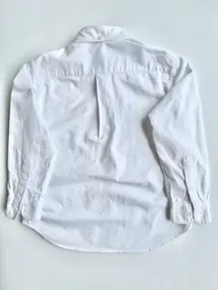 UNIQLO ボタンダウンシャツ 110 ホワイト