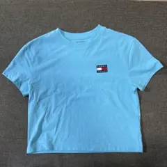 TOMMY JEANS ライトブルー Tシャツ XS
