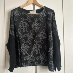 BEARDSLEY ビアズリー 刺繍 プルオーバー トップス