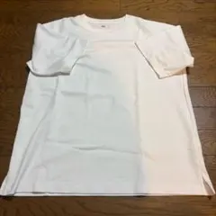 【GU】ドライポンチT(半袖) M 白　青セット