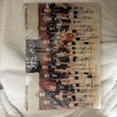 ハイキュー　原画展　クリアファイル（2枚組）　【未使用】　烏野高校メンバー