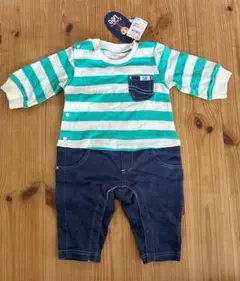 【新品未使用】Lee 長袖ロンパース 70cm