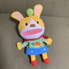 レア　パペット　うさぎ　世界文化社　ワンダーブック　ピース　ぬいぐるみ　特別付録