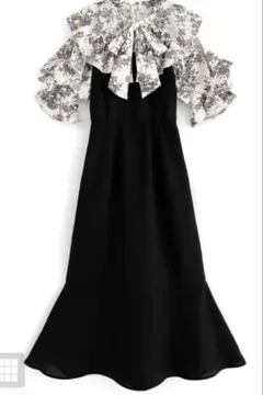 GRL ボウタイフリルワンピース　tu604