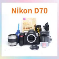 ✨Nikon D70s✨CCDセンサー搭載 エモい描写が魅力の一眼 簡単操作
