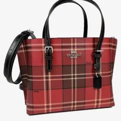 極美品⭐︎COACH ⭐︎タータンチェック