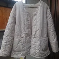 リバーシブル ダウンジャケット