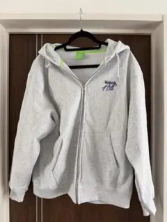 【極美品】 （即購入⭕️） 「即日発送」HUF グレー ジップアップパーカー M