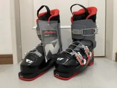 NORDICA ジュニア　スキーブーツ　24.5 ブラック/レッド