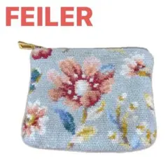 FEILER フェイラー ポーチ 花柄 フラワー マルチカラー