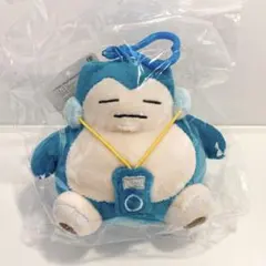 韓国限定 ポケモン カビゴン ヘッドホン ぬいぐるみ キーリング キーホルダー