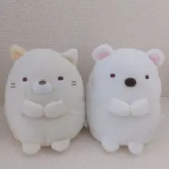 すみっコぐらし ぬいぐるみ ねこ しろくま