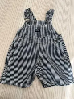 OSHKOSH ストライプオーバーオール 95cm未満