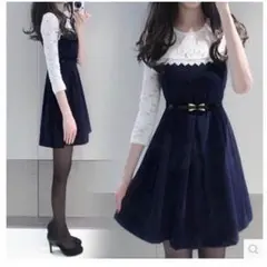 新品送料無料♪ドッキングワンピ　(00386)