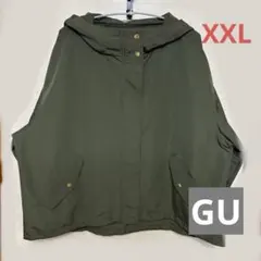 【XXL】GU ジーユー マウンテンパーカー フード付き ジャンパー ブルゾン