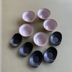 湯呑み、茶托セット
