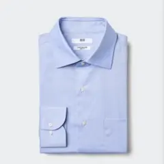 UNIQLO スーパーノンアイロンスリムシャツ/セミワイド S