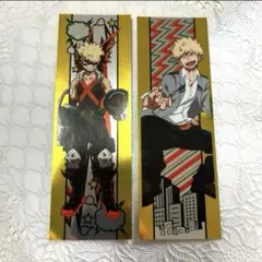 僕のヒーローアカデミア　爆豪勝己　ヒロアカ　ロングステッカー　二枚セット