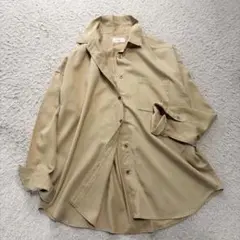 24SS レリューム ソフトリネンMIXハーフスリーブジャケット ゆったり 