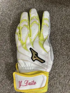 千葉ロッテマリーンズ山本バッティンググローブ
