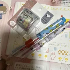 スヌーピー 多機能ボールペンとマスキングテープ　サラサ　3点セット