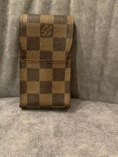 LOUIS VUITTON　ダミエ シガレットケース　【極美品】 モノグラム シガレットケース エテュイ・シガレット【ルイ