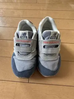 New Balance 996 スニーカー グレー/ネイビー/レッド 16cm