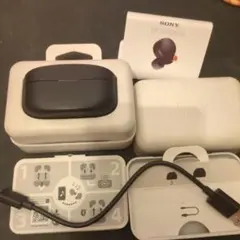 SONY ワイヤレスイヤホン ブラック　WF-1000XM4/BM 付属品一式