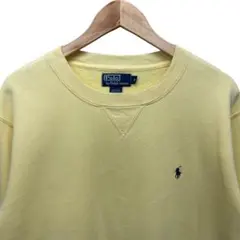 90s Ralph Lauren ラルフローレン レアカラー 黄 スウェット