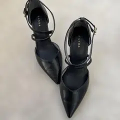 sms様専用RANDA ソフトクロスストラップセパレートパンプス