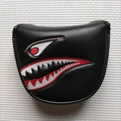シャークデザイン パターヘッドカバー オデッセイ2ボールに対応マグネットタイプ