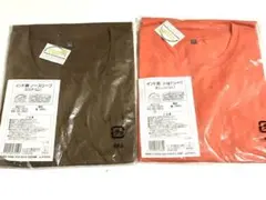 インド綿100% ノースリーブ、半袖Tシャツ　LLサイズ　2枚 ★あ6148