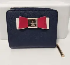 LANVIN en Bleu マリー おしゃれキャット キーケース チャーム付き