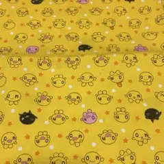 HTBライセンス生地　onちゃんがいっぱい　オックス生地　112cm幅　完売品