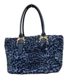 サマンサベガ　トートバッグ　ファーバッグ　ゼブラ柄