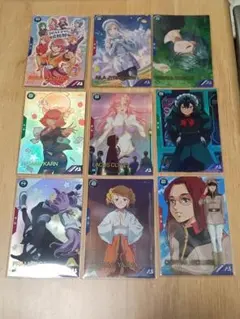 アーセナルベース ガールズコレクション パイロットカード 9枚セット
