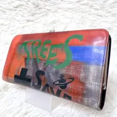 希少✨　ヴィヴィアンウエストウッド TRES がま口 長財布 グラフィティアート