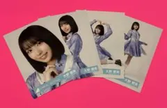 小坂菜緒 日向坂46 生写真 横浜DeNAベイスターズユニフォーム コンプ
