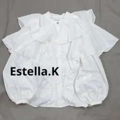 Liten chick blouse 3WAY ペプラムブラウス白UV 接触冷感 - メルカリ 